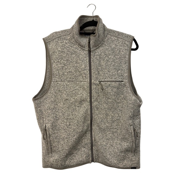 J. Crew Other - J Crew Nordic Fleece Vest Mens Size XL Grey Full Zip 3 Pockets Outwear 2020